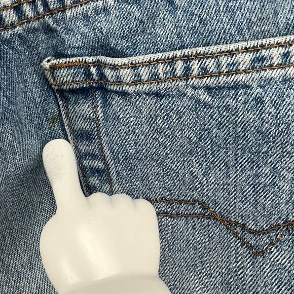 Diesel Y2K Keetar Jeans Mens 32 Blue Denim Button Fly Straight Italy Streetwear - Picture 4 of 16